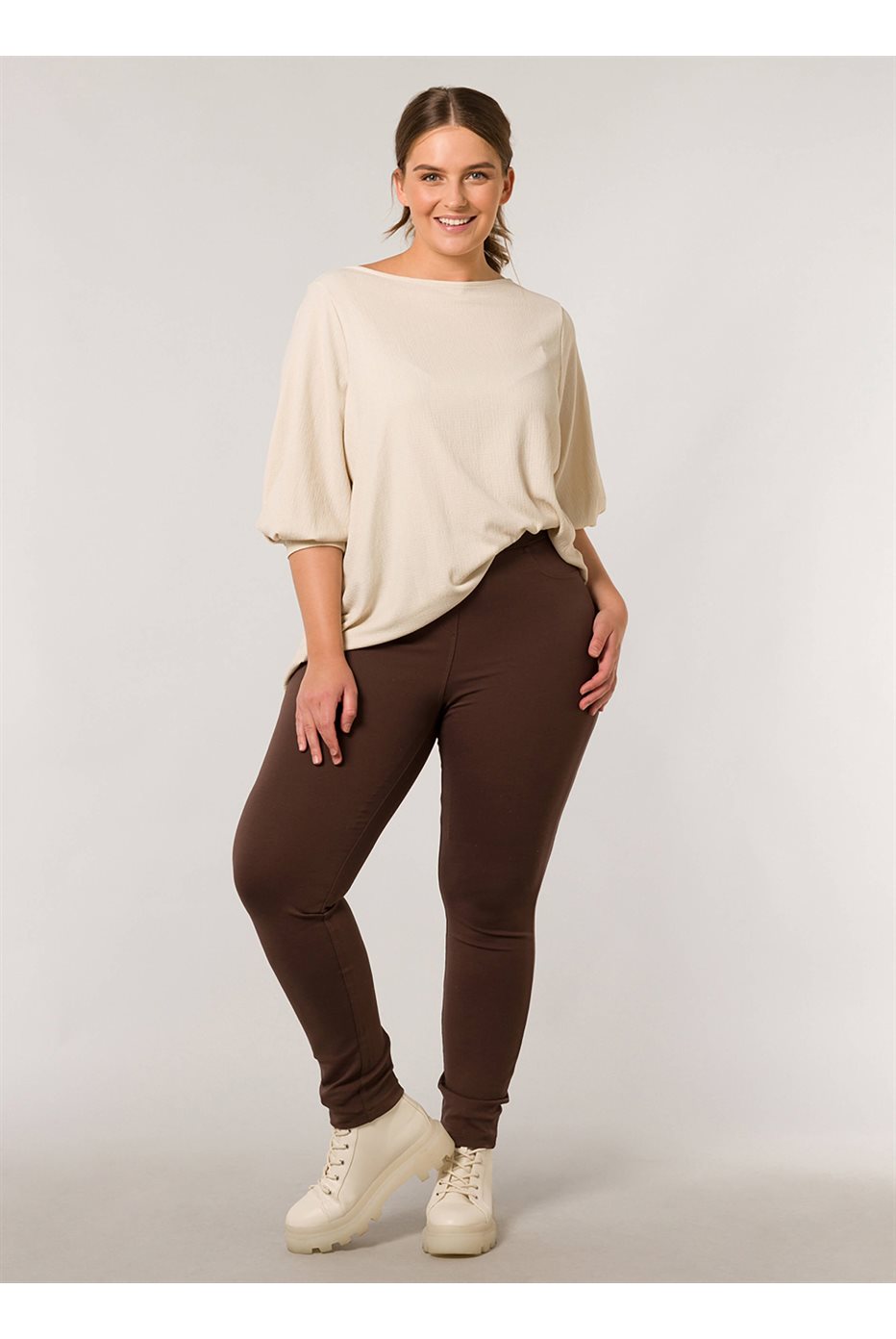 Leggings Arnika Essentiel Brun